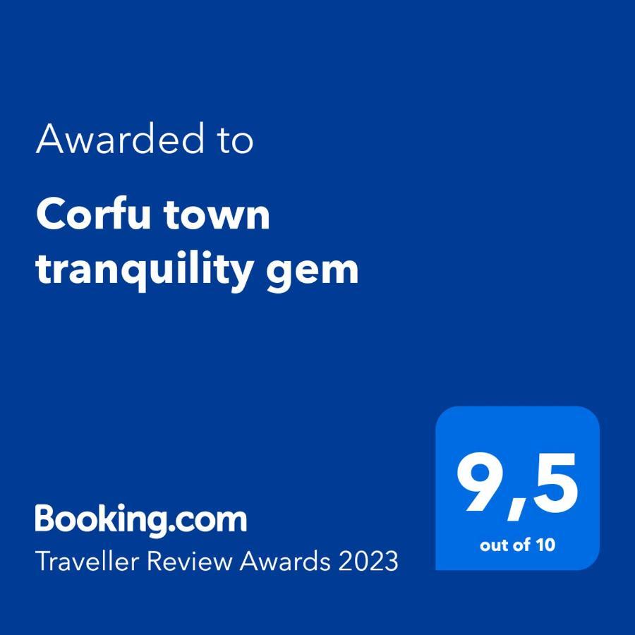 דירות Corfu Town Tranquility Gem מראה חיצוני תמונה